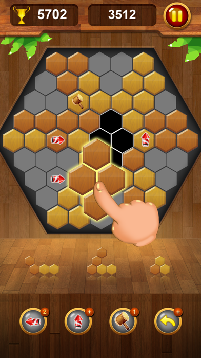 Wood Puzzle Legend iPhone screenshot