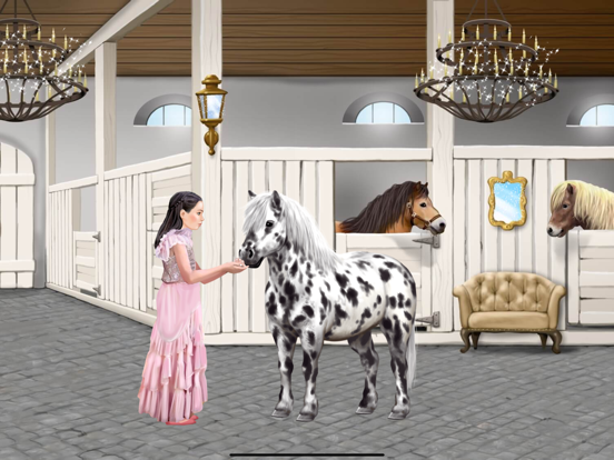 Pony und Reiter Anziehspass iPad screenshot 7 - Games app