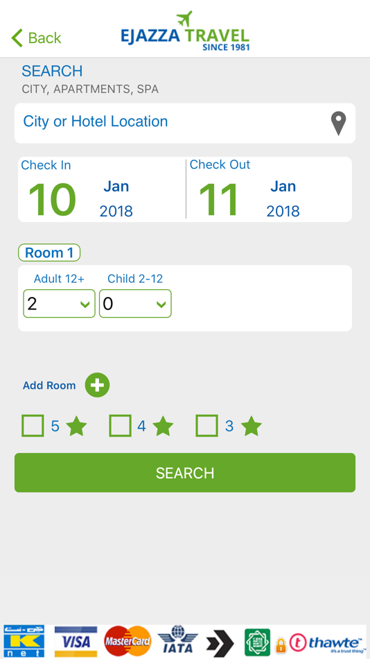 #5. Ejazza Travels (iOS) Von: Khaled Alhamad