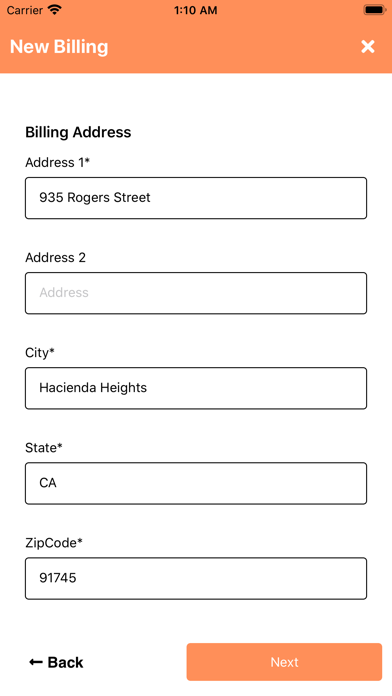 Telfair Spices Screenshot