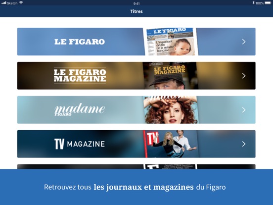Kiosque Figaro : le Journal