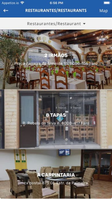 Algarve Wines Screenshot