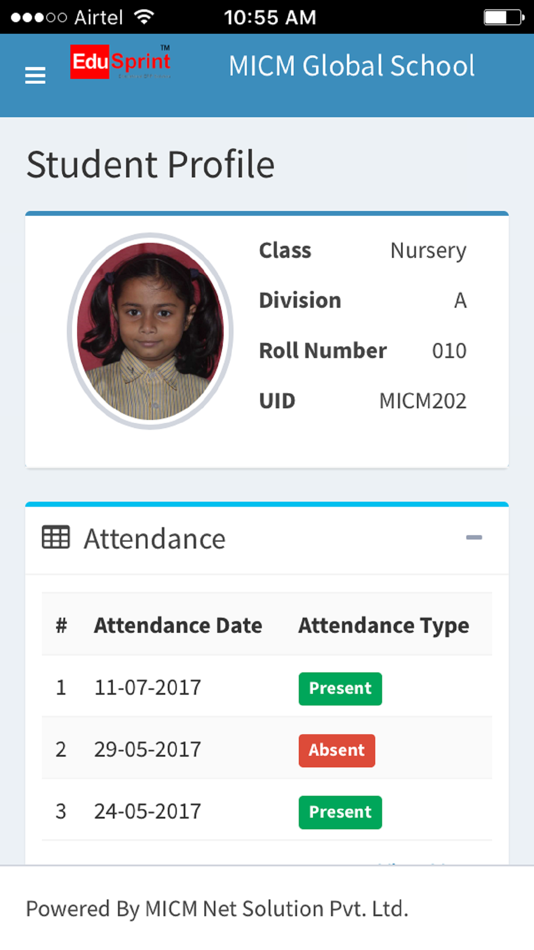 #1. EduSprint+ (iOS) 由: MICM Net Solutions Pvt Ltd