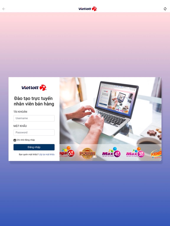 Đào tạo iPad screenshot