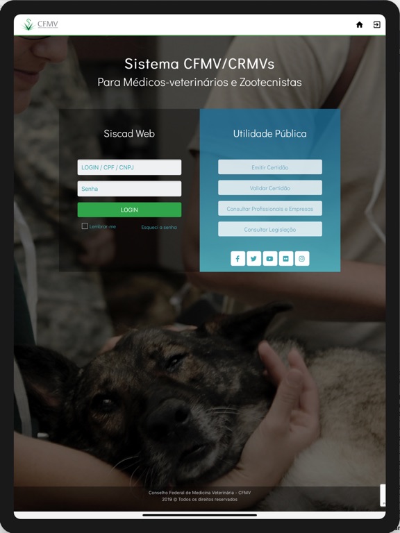 Screenshot #4 pour Sistema CFMV/CRMVs