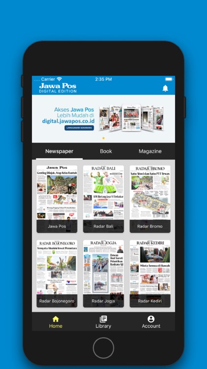 Reader Koran Jawa Pos Digital