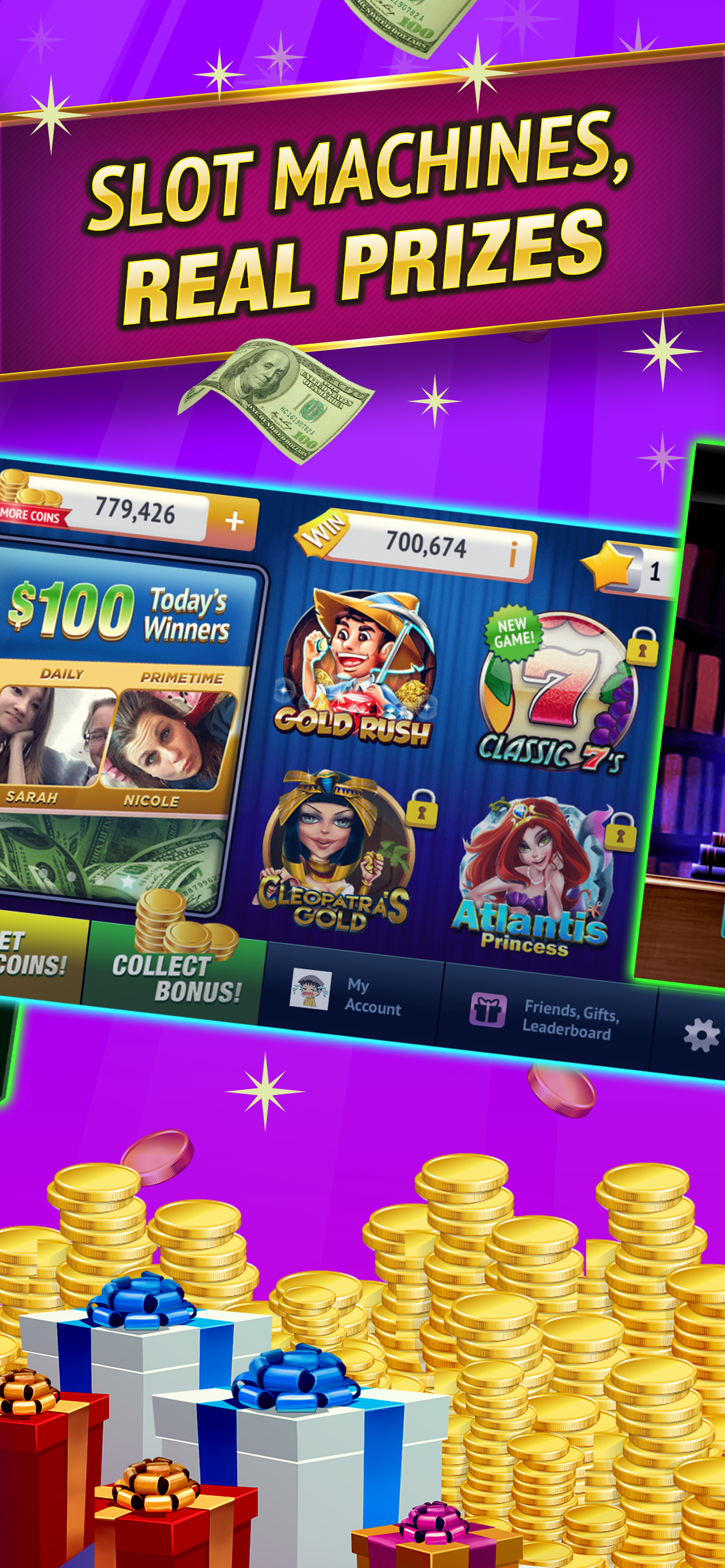 SpinToWin Slots & Sweepstakes