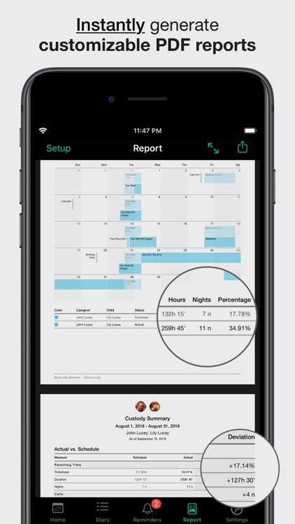 Alimentor 2: Child Custody Log screenshot-6
