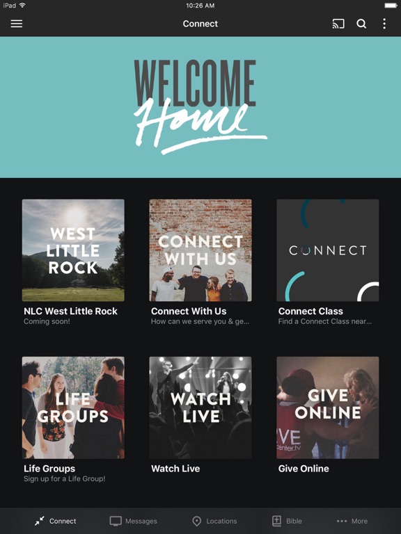 NLC iPad screenshot 1 - Lifestyle app