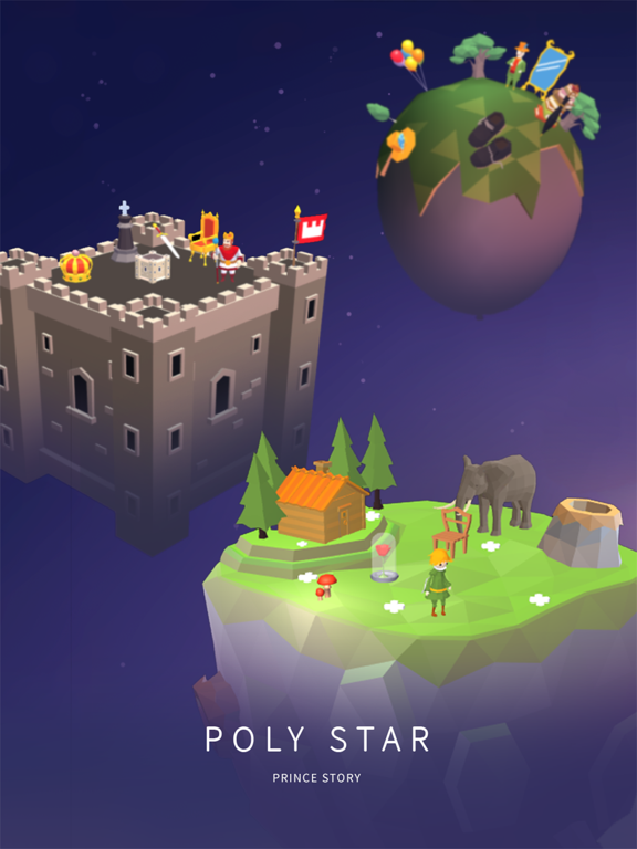 Poly Star : The Prince Story iPad screenshot