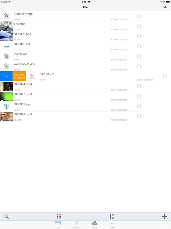 Screenshot #4 pour unzip tool(zip/rar/un7z)