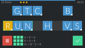 Durion 2 - addictive word game screenshot