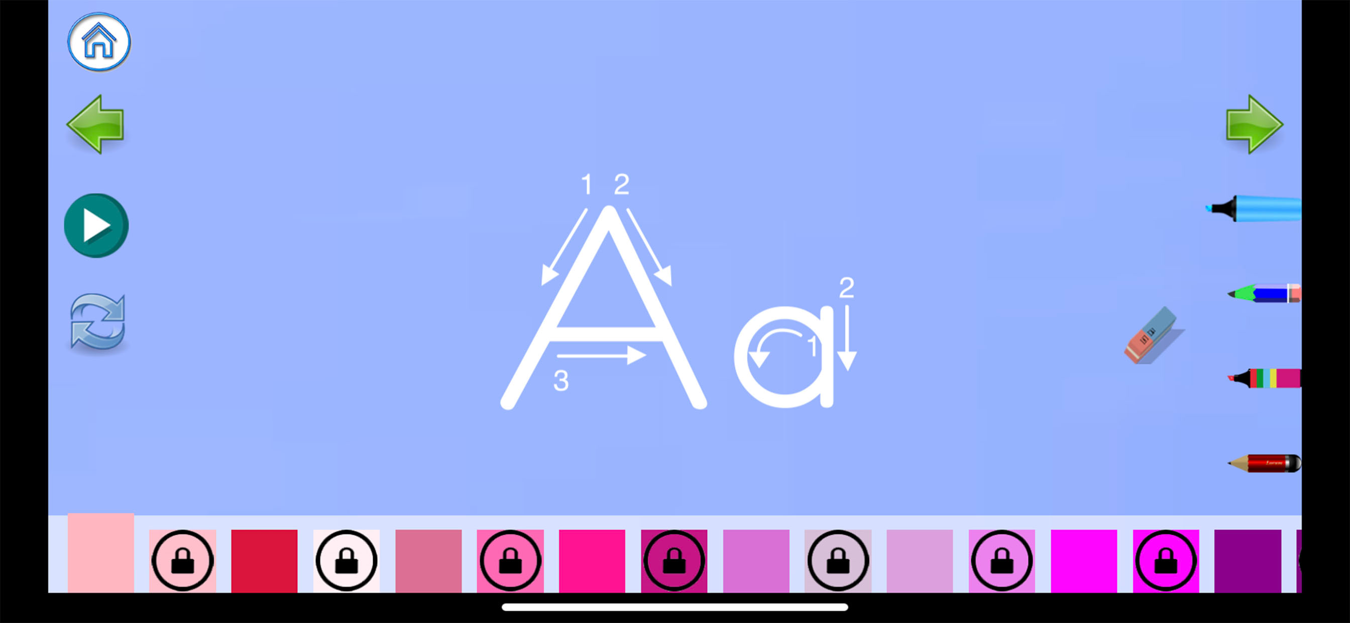 Trace English Letter,Uppercase