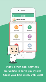 QueQ - No more Queue line screenshot