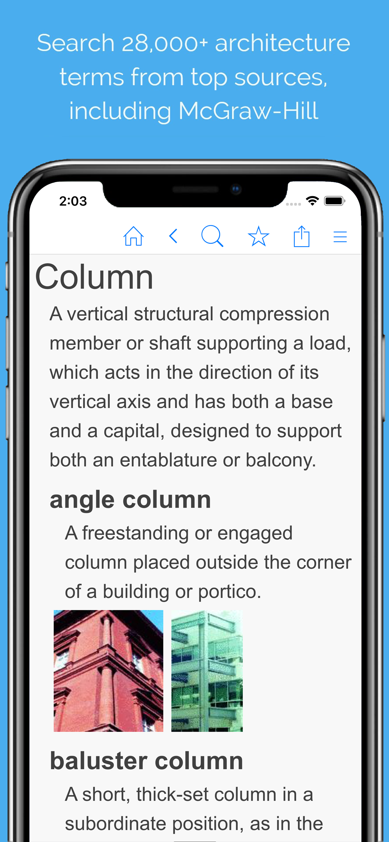 Architecture Dictionary.