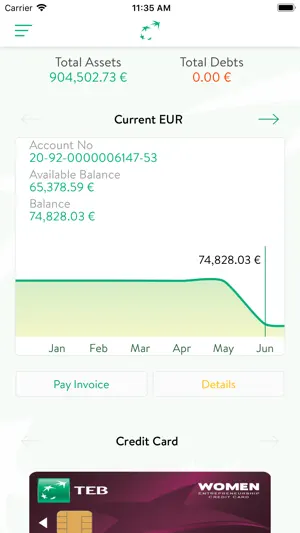 TebMobileBusiness screenshot 1