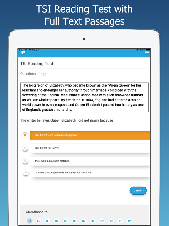 Screenshot #6 pour TSI Test Prep