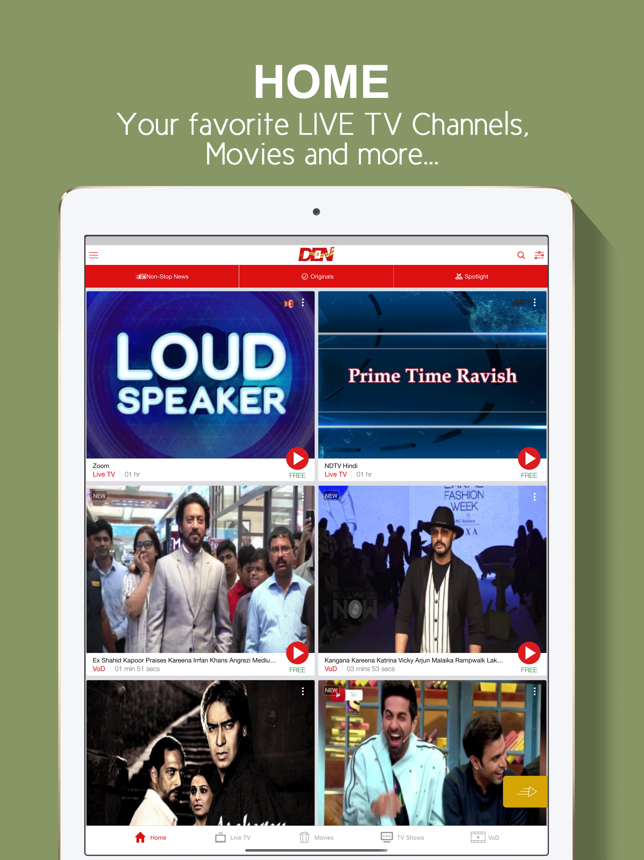 DEN TV+ screenshot 6