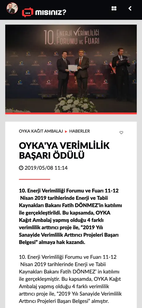 Mısınız?