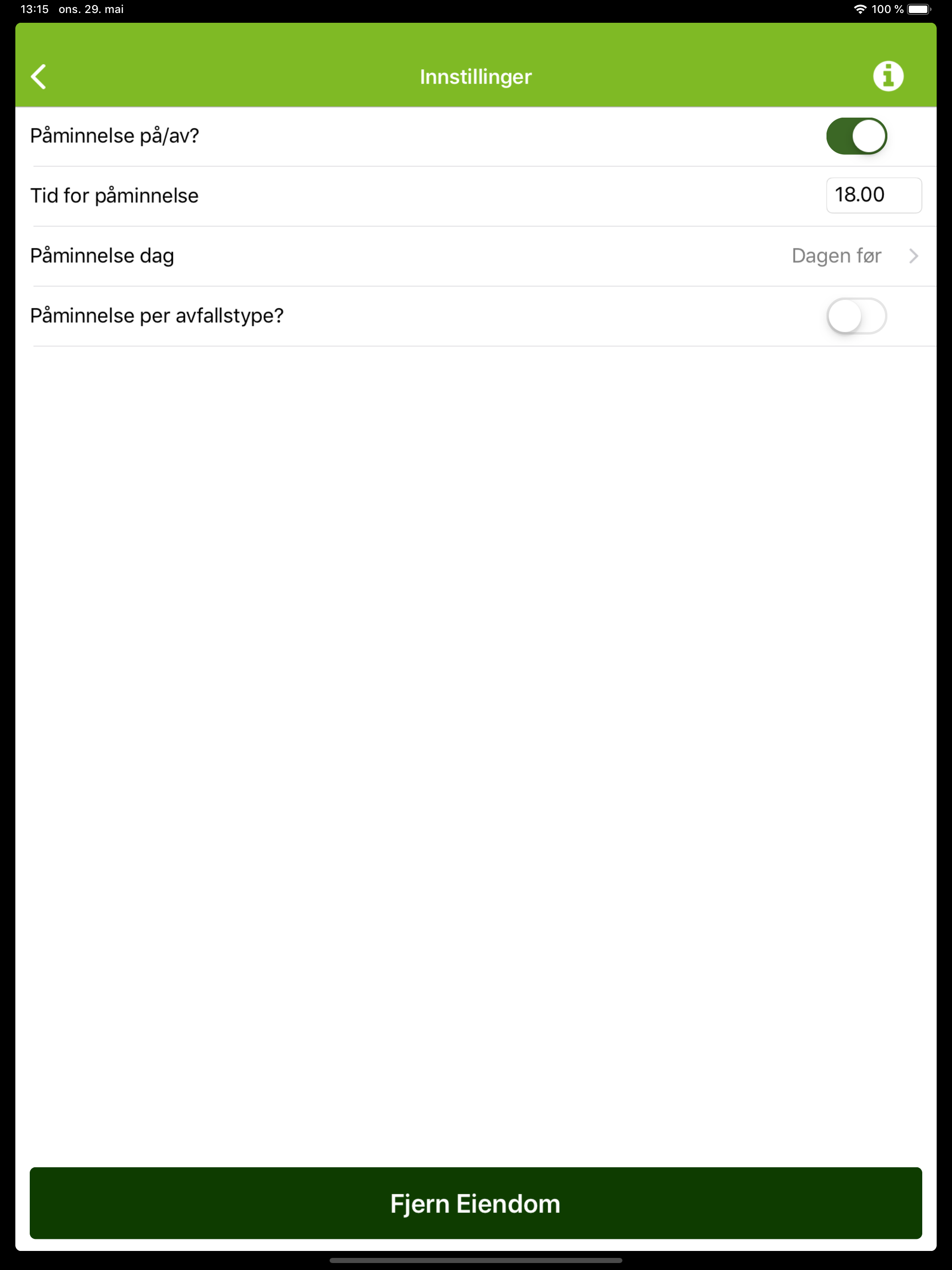 HIM Tømmekalender screenshot 12