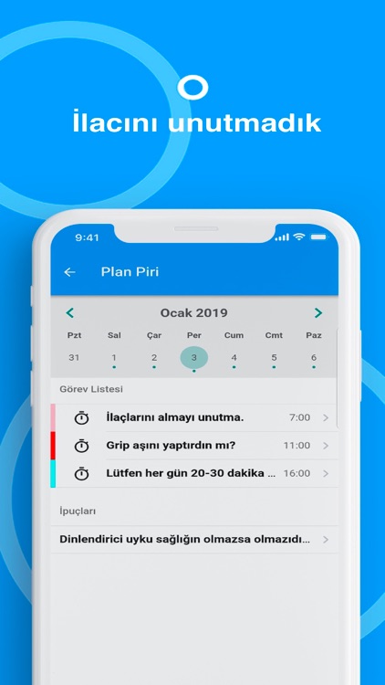 PlanPiri:Akıllı Sağlık Takvimi screenshot-8