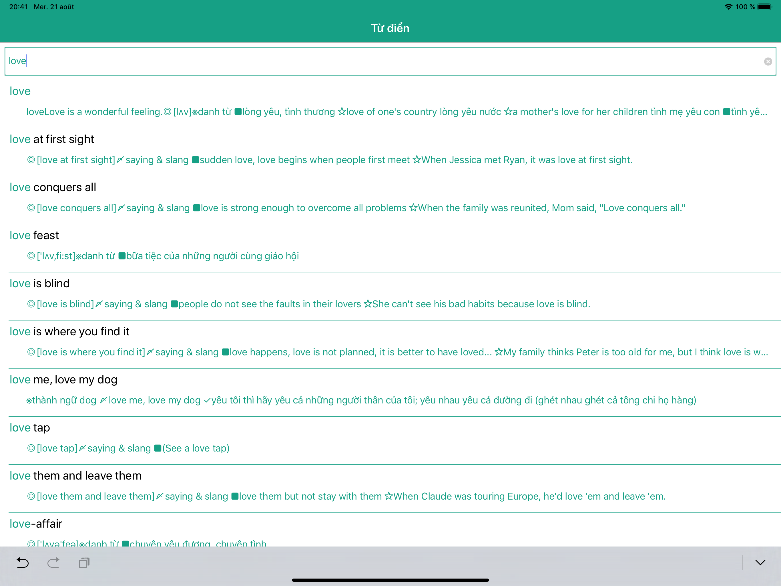 Từ điển Anh Việt (TygonDict) screenshot 8