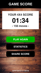 15 Puzzle Sliding Number Game screenshot