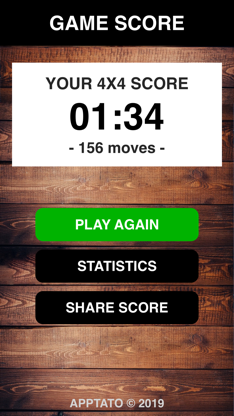 15 Puzzle Sliding Number Game screenshot 5