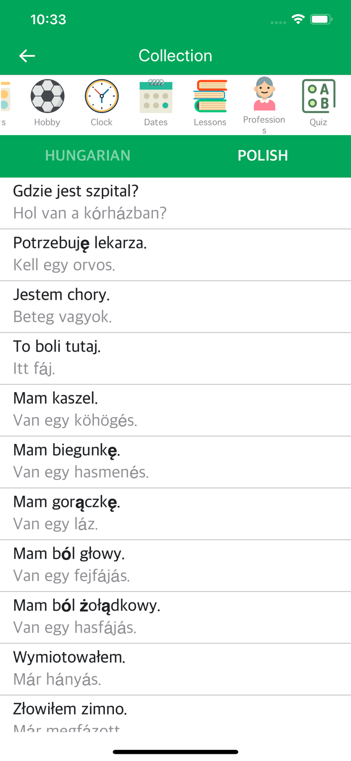 Hungarian Polish Dictionary