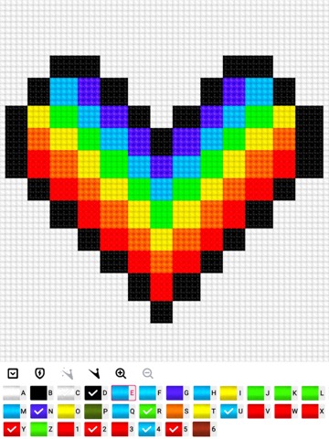 Cross stitch : Color by Letterのおすすめ画像6