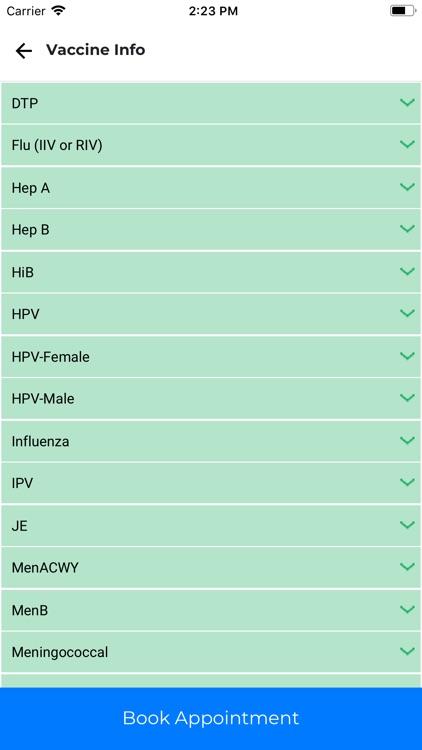 RFH Vaccination Clinic screenshot-3