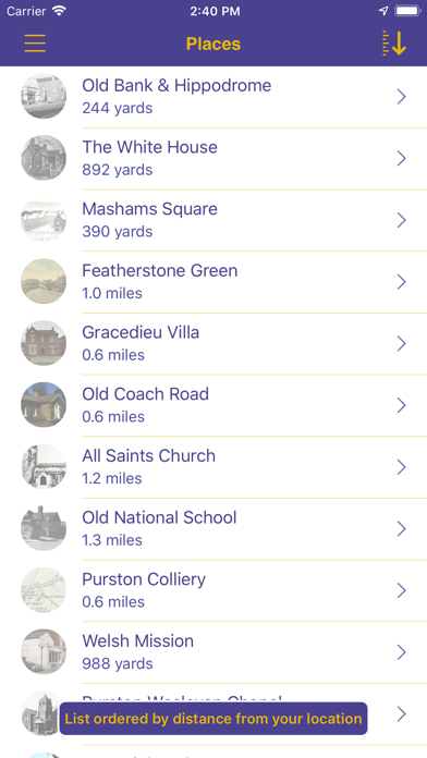 Featherstone Heritage Trails Screenshot
