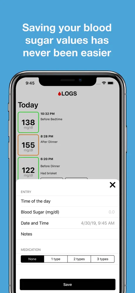 Diabetes Logs