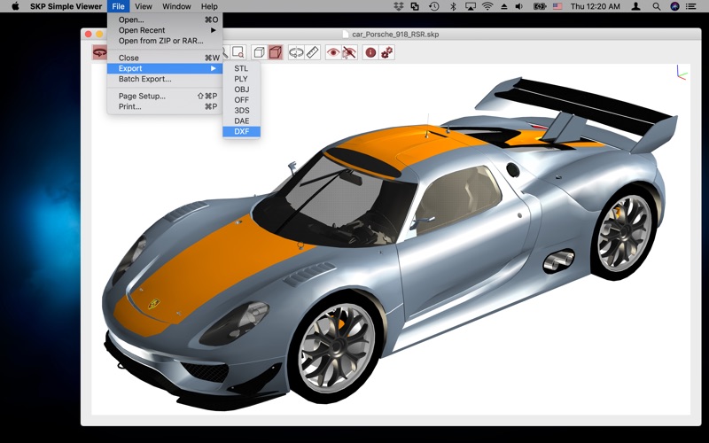 Screenshot #1 pour SKP Simple Viewer