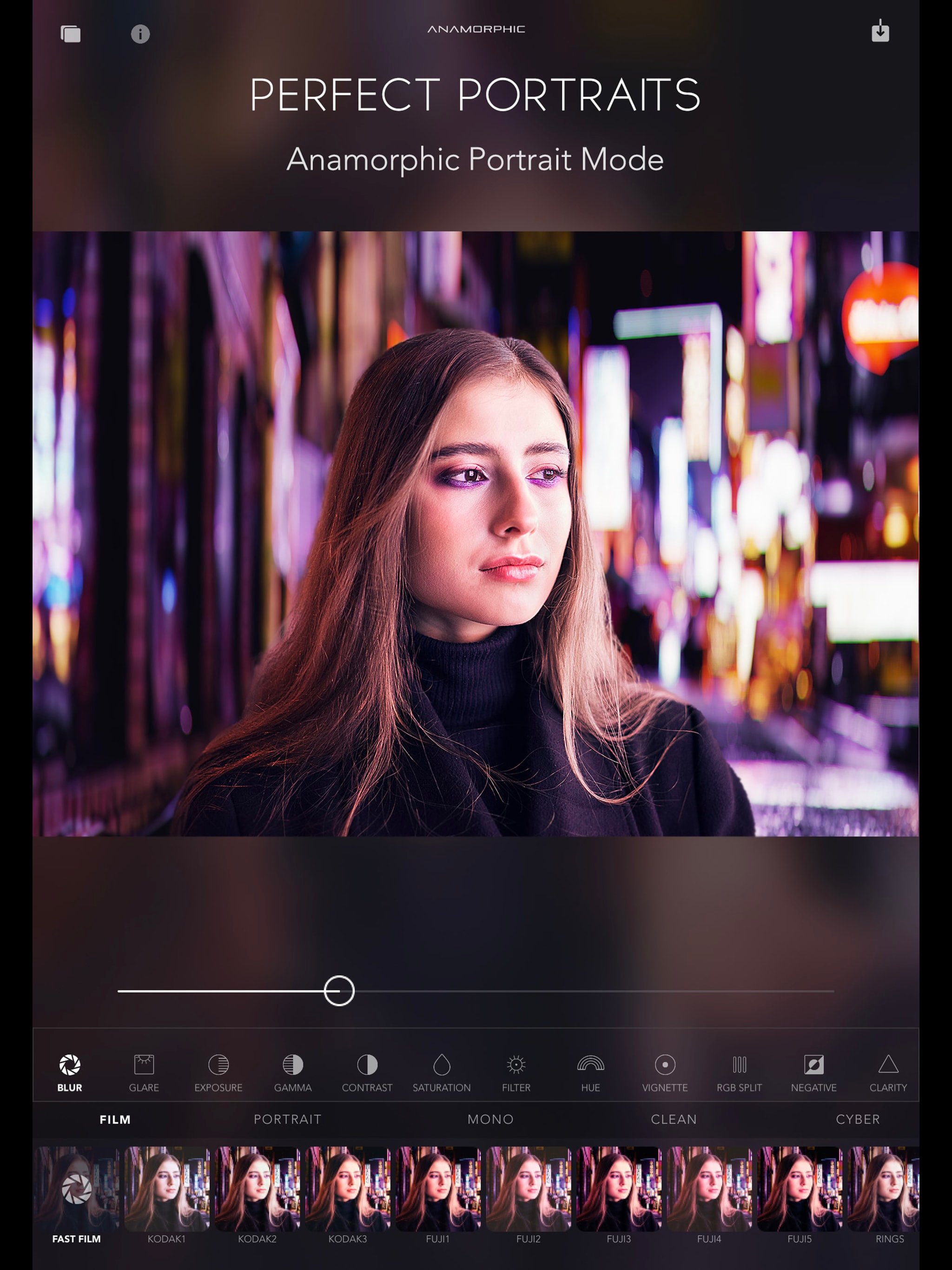 Anamorphic Cinematic Filters screenshot 7