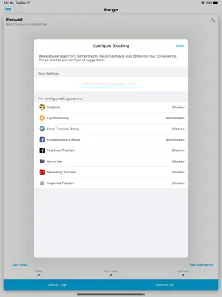 Ekran Görüntüsü 7 Purge: Porn Blocker & Safe DNS iphone