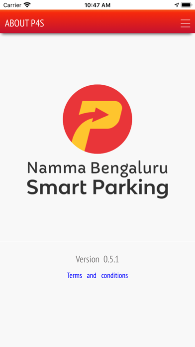 Namma Bengaluru Smart Parking Screenshot