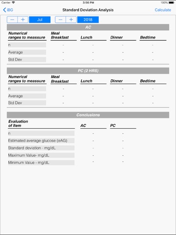 iBloodGlucose361 app screenshot 3
