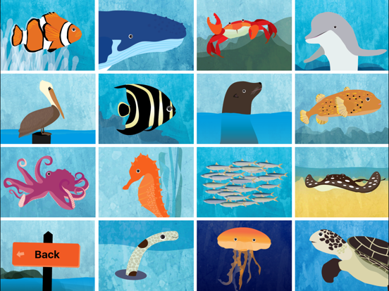 Peek-a-Zoo Underwater Sounds iPad app afbeelding 5