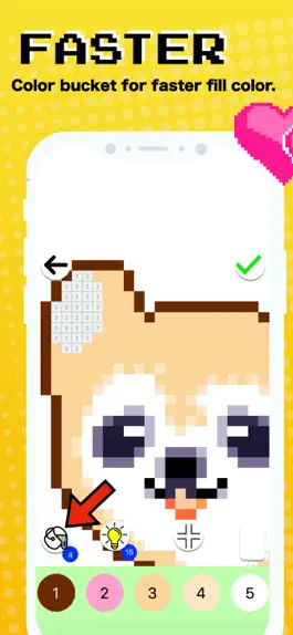 Game screenshot Pixel Art - Coloring by number hack