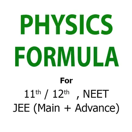 Physics Formula Cheats