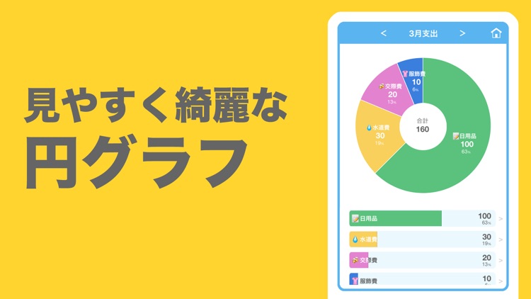 家計簿アプリ - 簡単!家計簿(かんたん!かけいぼ)