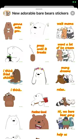 Game screenshot New Adorable Bare ; Bears Stic apk