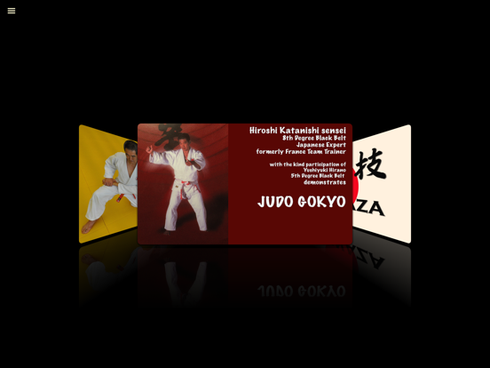 Judo Gokyo iPad screenshot 1 - Sports app