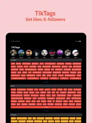 TikTags for Hashtags - Likes ipad bilder 0