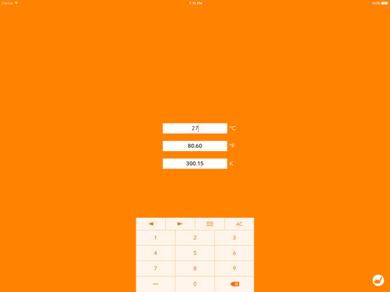 Screenshot #4 pour Temperature Converter