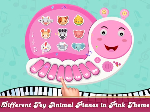 Girly Pink Piano Simulatorのおすすめ画像9