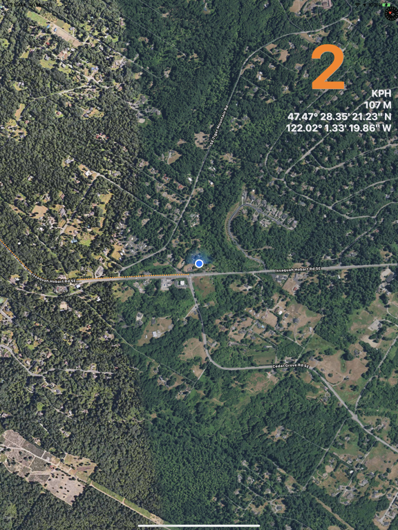 Screenshot #4 pour altitude speed location