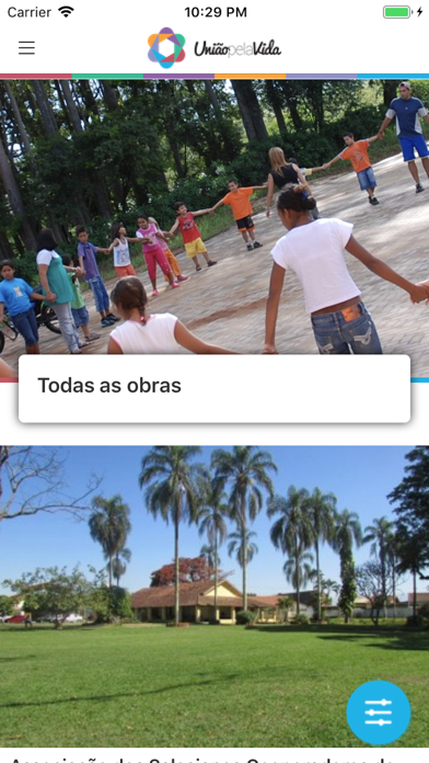 União Pela Vida Screenshot