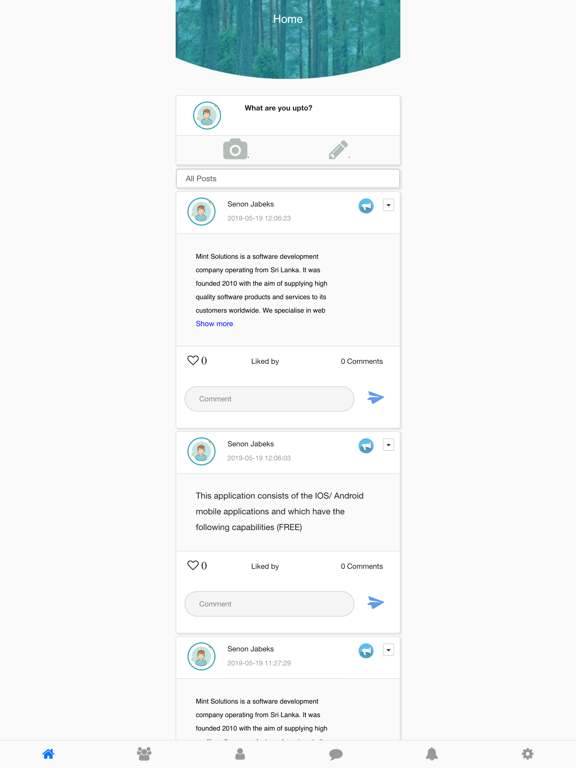mint App iPad screenshot